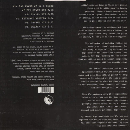 25¢ : Addictions (12", Single)