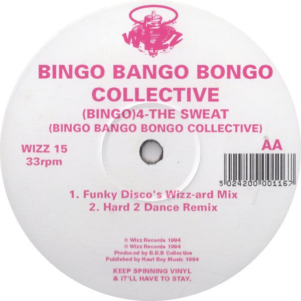 Bingo Bango Bongo Collective : (Bingo) 4 - The Sweat (12")