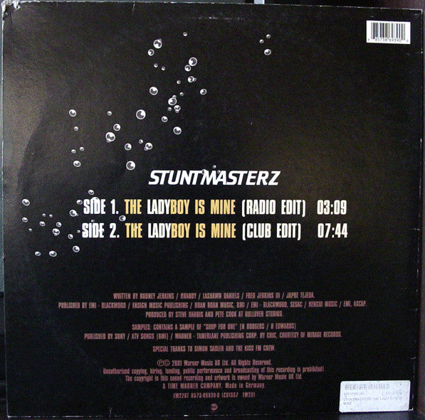 Stuntmasterz : The Ladyboy Is Mine (12")