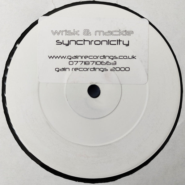 Wrisk & Mackie / Innaconnection : Synchronicity / Chiller (12", Promo, W/Lbl, Sti)
