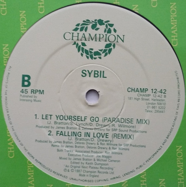 Sybil : Let Yourself Go (12", Com)