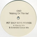 Yoko Ono : Walking On Thin Ice (12", Promo, W/Lbl)