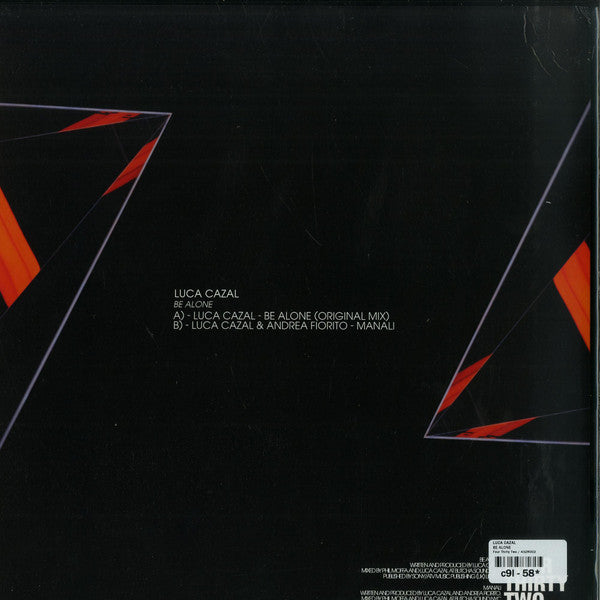 Luca Cazal : Be Alone (12")