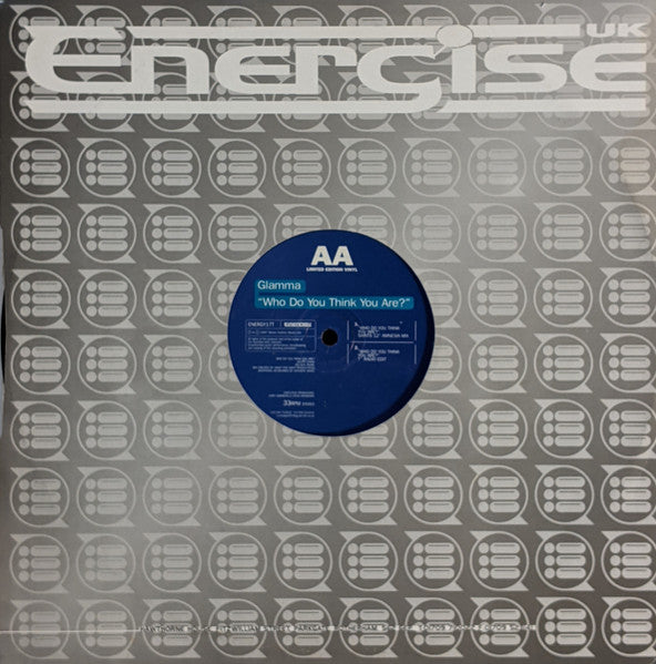 Glamma : Wanted / Who Do You Think You Are? (12", Ltd)