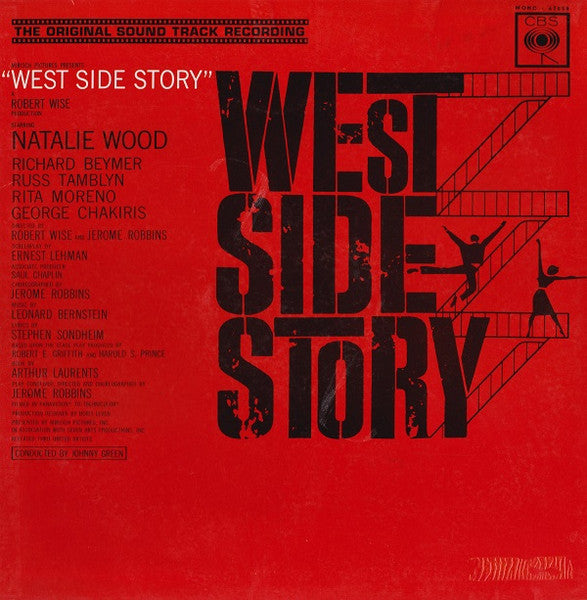 Leonard Bernstein : West Side Story (The Original Sound Track Recording) (LP, Album, Mono, Gat)