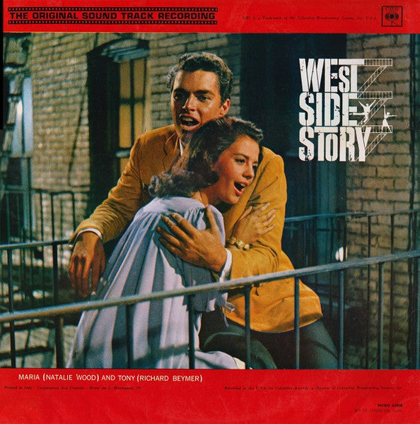 Leonard Bernstein : West Side Story (The Original Sound Track Recording) (LP, Album, Mono, Gat)