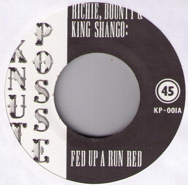 Various : Fed Up A Run Red / Sen On Di Ganja Smoke (7")