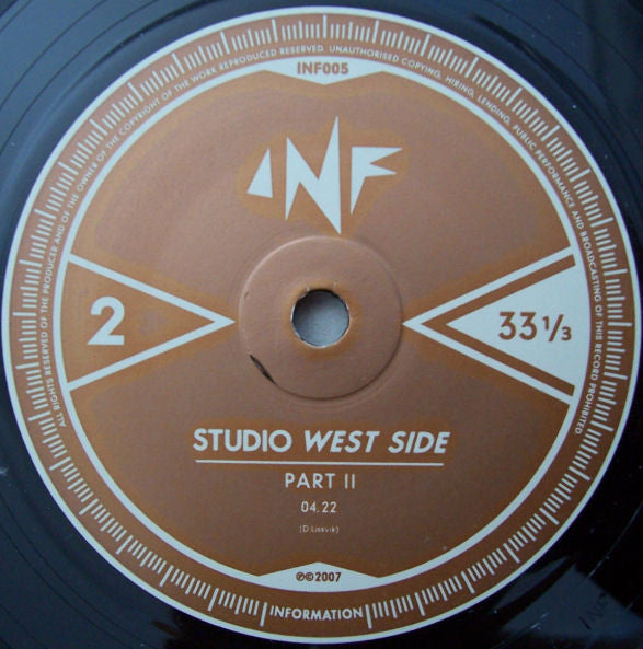 Studio (2) : West Side Part I & II (7", Single, Ltd)