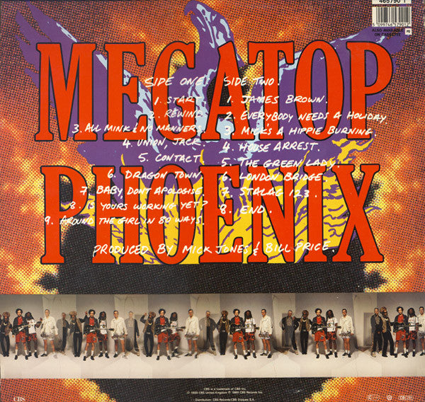 Big Audio Dynamite : Megatop Phoenix (LP, Album)