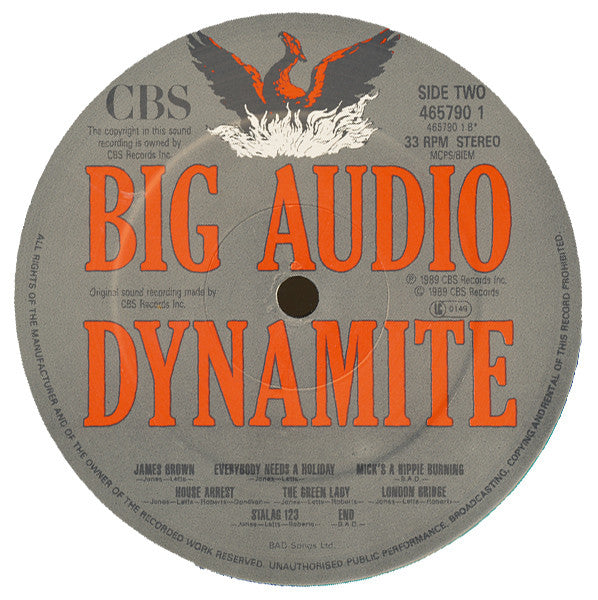 Big Audio Dynamite : Megatop Phoenix (LP, Album)