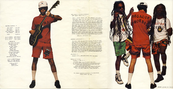 Big Audio Dynamite : Megatop Phoenix (LP, Album)