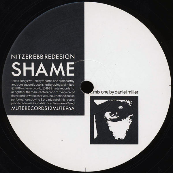 Nitzer Ebb : Shame (12", Single)