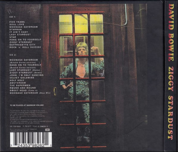 David Bowie : The Rise And Fall Of Ziggy Stardust And The Spiders From Mars (CD, Album, RE + CD, Comp + RM, 30t)