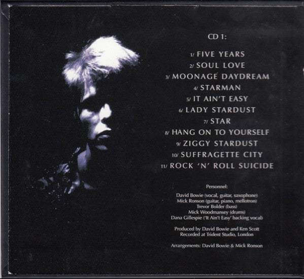 David Bowie : The Rise And Fall Of Ziggy Stardust And The Spiders From Mars (CD, Album, RE + CD, Comp + RM, 30t)