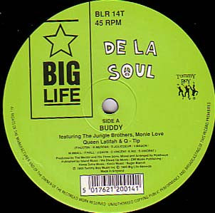 De La Soul : Buddy / The Magic Number (12")