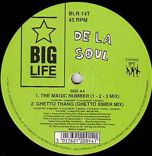 De La Soul : Buddy / The Magic Number (12")