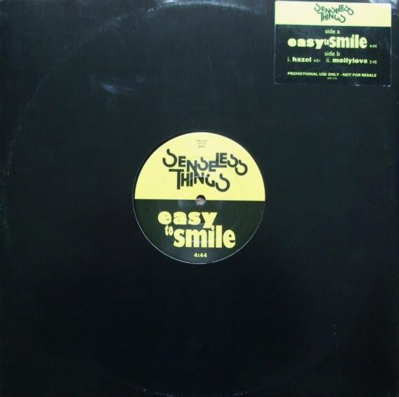 Senseless Things : Easy To Smile (12", Single, Promo)