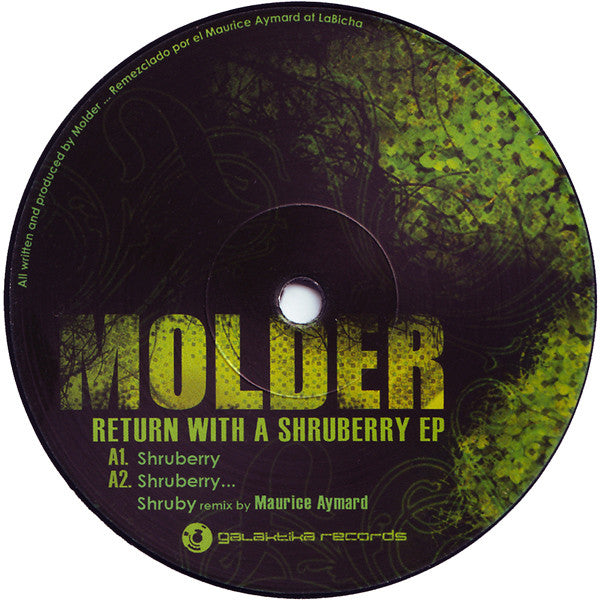 Molder : Return With A Shruberry EP (12", EP)