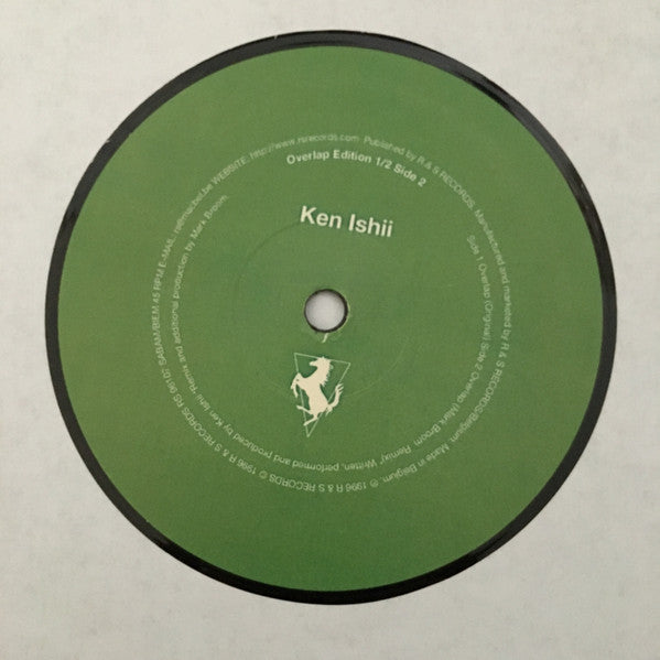 Ken Ishii : Overlap Edition 2/2 (12", M/Print)