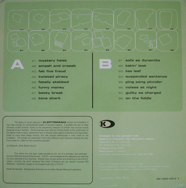 The Pancake Man : Kleptomania (12", Promo)