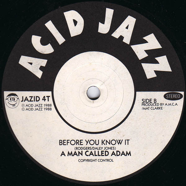 A Man Called Adam : A.P.B. (12")