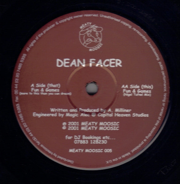 Dean Facer : Fun & Games (12")
