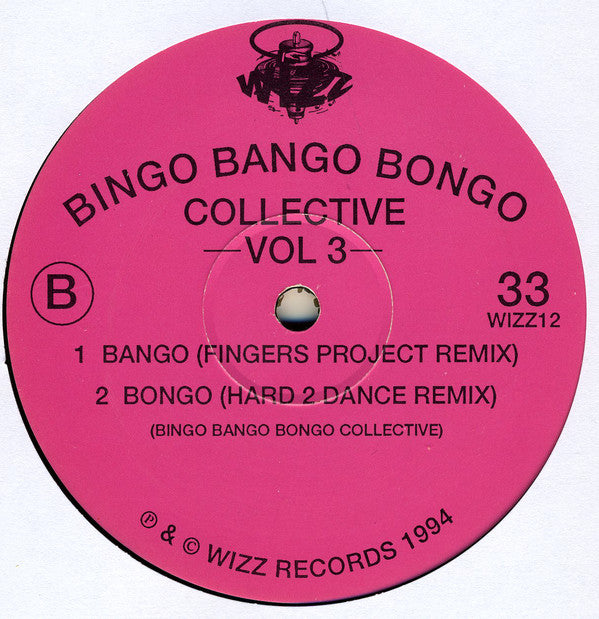 Bingo Bango Bongo Collective : Vol 3 (12")