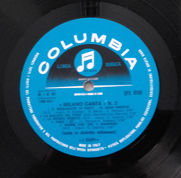 I Gufi : Milano Canta N.2 (LP, Album)