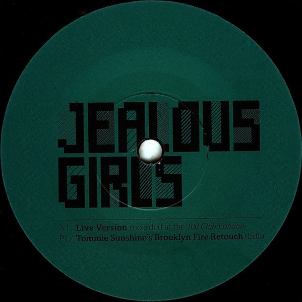 The Gossip : Jealous Girls (7", Single, 2/2)