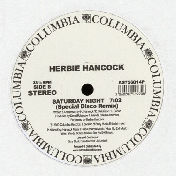Herbie Hancock : Stars In Your Eyes / Saturday Night (12", RE)