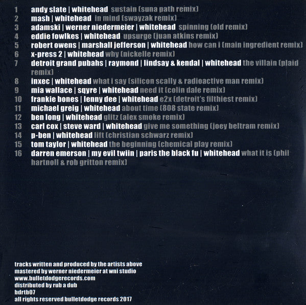 Gareth Whitehead : The Brood Remixed (CDr, Album)