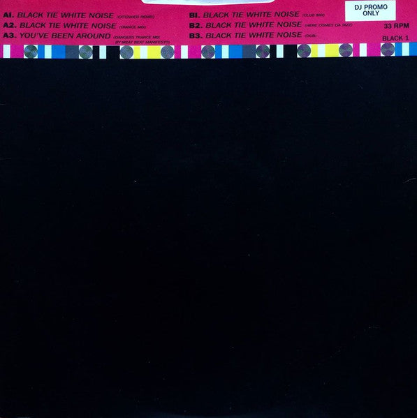 David Bowie : Black Tie White Noise (12", Promo)