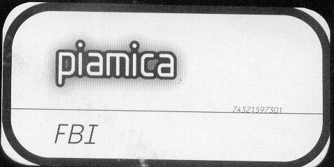 Piamica : FBI (12", Promo)