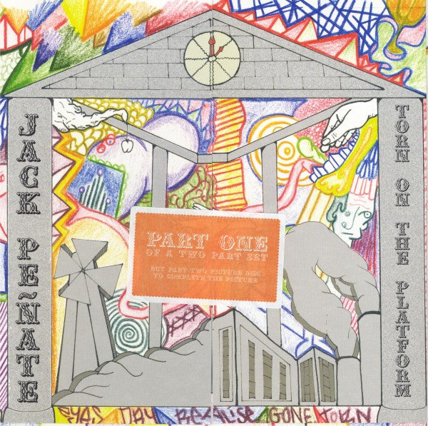 Jack Peñate : Torn On The Platform (7", Single, 1/2)
