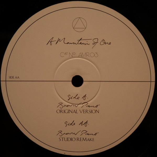 A Mountain Of One : Brown Piano (12")