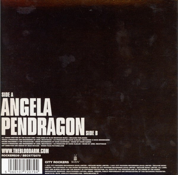 The Blood Arm : Angela (7", Single)