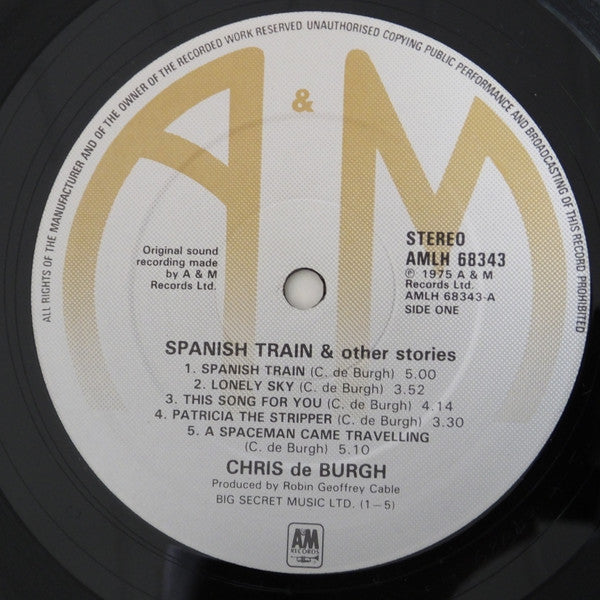 Chris de Burgh : Spanish Train And Other Stories (LP, Album)