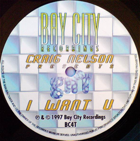 Craig Nelson (5) Presents Gift (4) : I Want U (12")