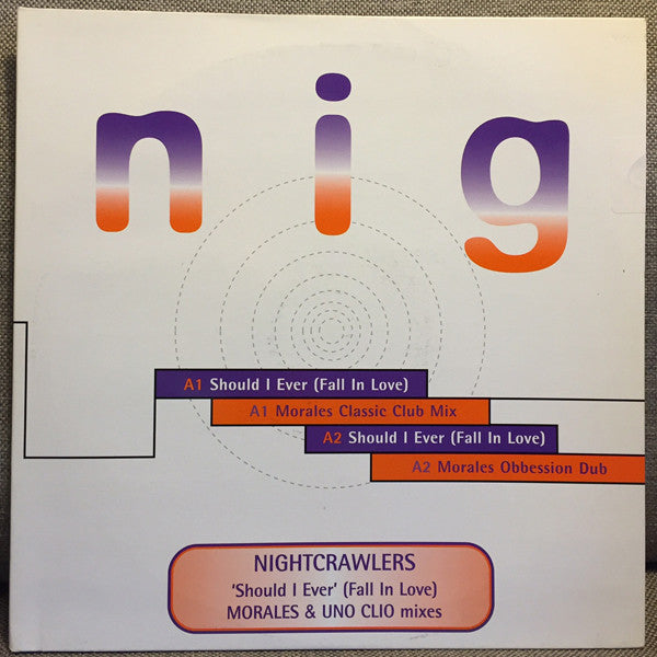 Nightcrawlers : Should I Ever (Fall In Love) (2x12", Promo)