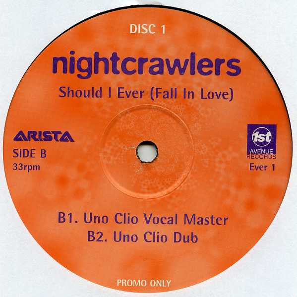 Nightcrawlers : Should I Ever (Fall In Love) (2x12", Promo)