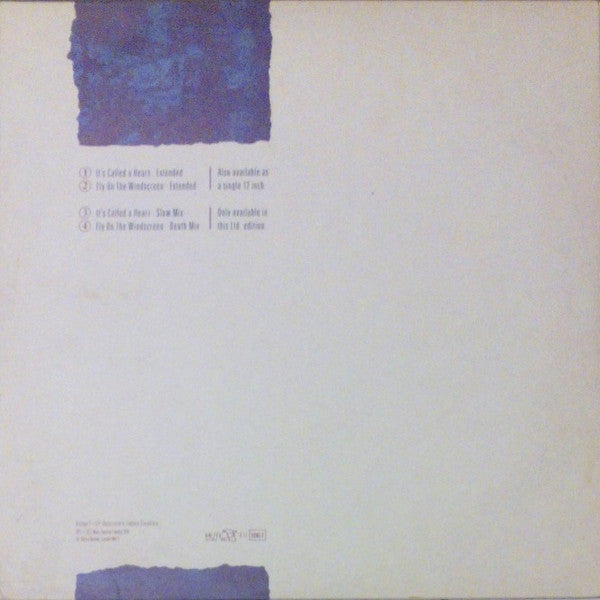 Depeche Mode : It's Called A Heart / Fly On The Windscreen (2x12", Single, Ltd, S/Edition, Lyn)