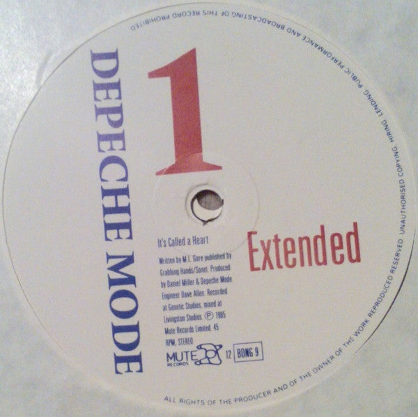 Depeche Mode : It's Called A Heart / Fly On The Windscreen (2x12", Single, Ltd, S/Edition, Lyn)