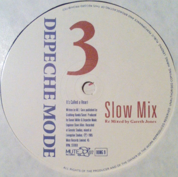 Depeche Mode : It's Called A Heart / Fly On The Windscreen (2x12", Single, Ltd, S/Edition, Lyn)