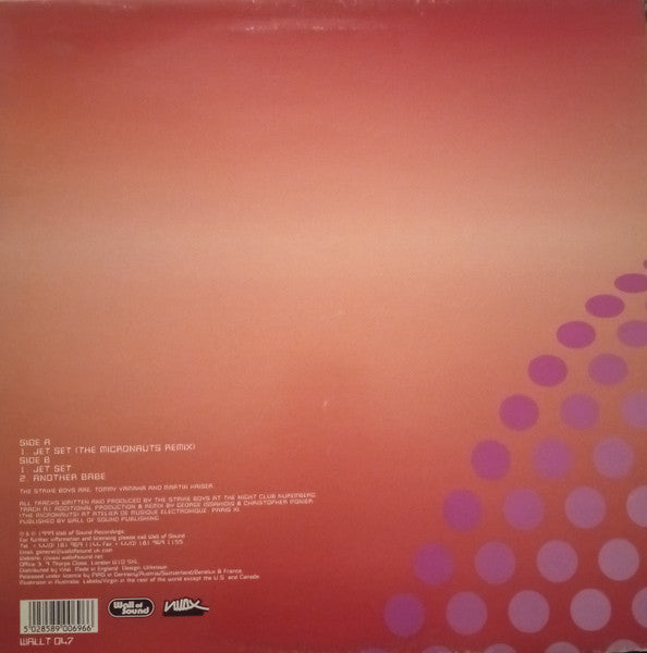 The Strike Boys : Jet Set (12")