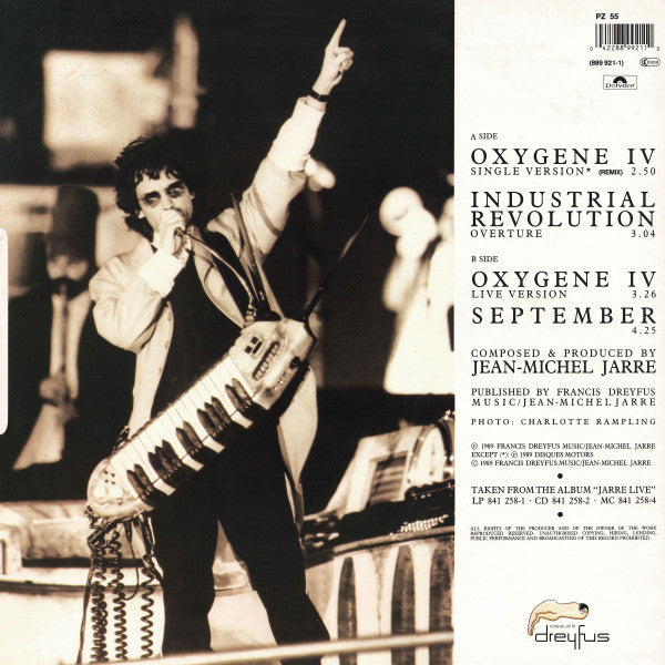 Jean-Michel Jarre : Oxygène (12", Maxi)
