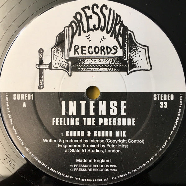Intense (13) : Feeling The Pressure (12")