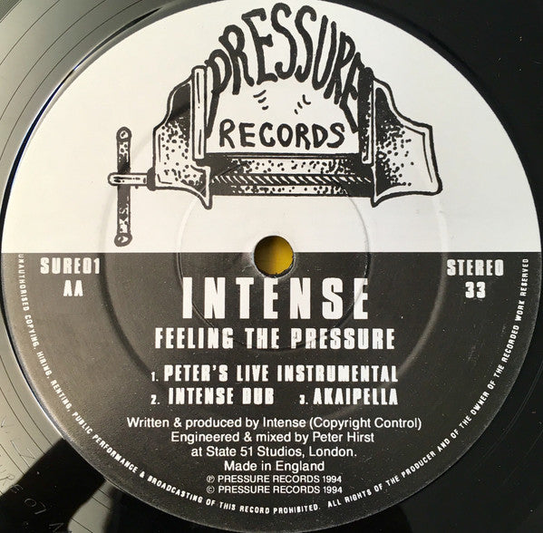 Intense (13) : Feeling The Pressure (12")
