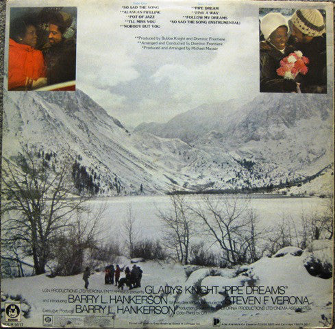 Gladys Knight And The Pips : Gladys Knight In Pipe Dreams (The Original Motion Picture Soundtrack) (LP, Album)