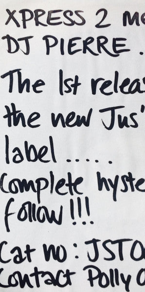 X-Press 2 : Music Express (12", W/Lbl)