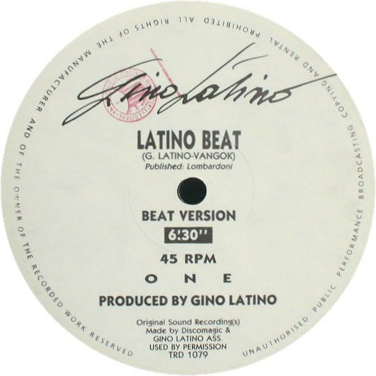 Gino Latino (2) : Latino Beat (12")